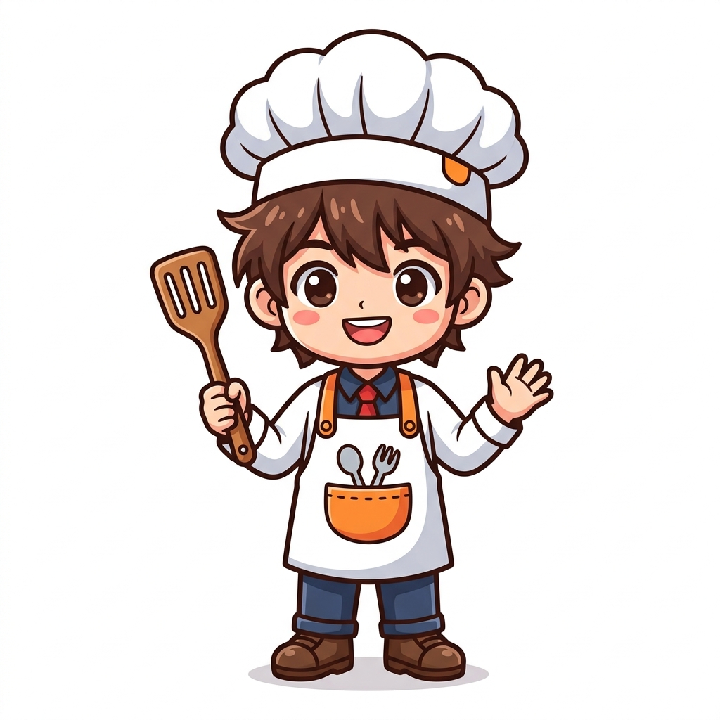 Chef Algorithm Mascot
